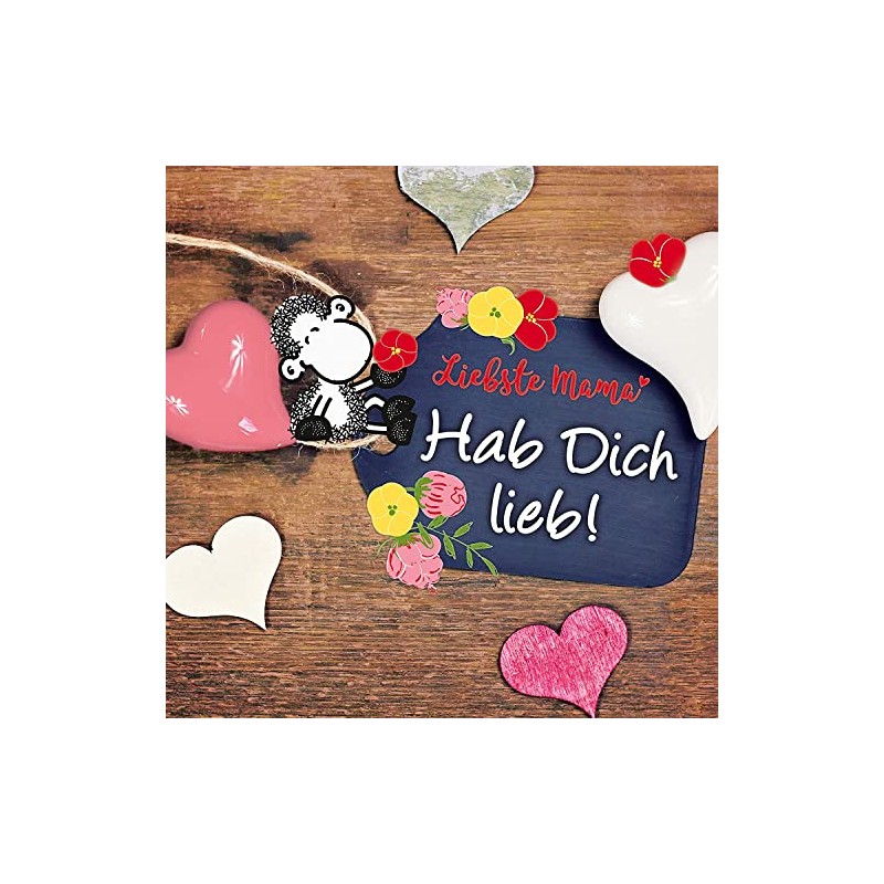 Sheepworld Cotton German Saying