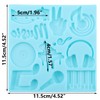Music Note Fondant Mold Musical Instrument Chocolate Silicone Mold