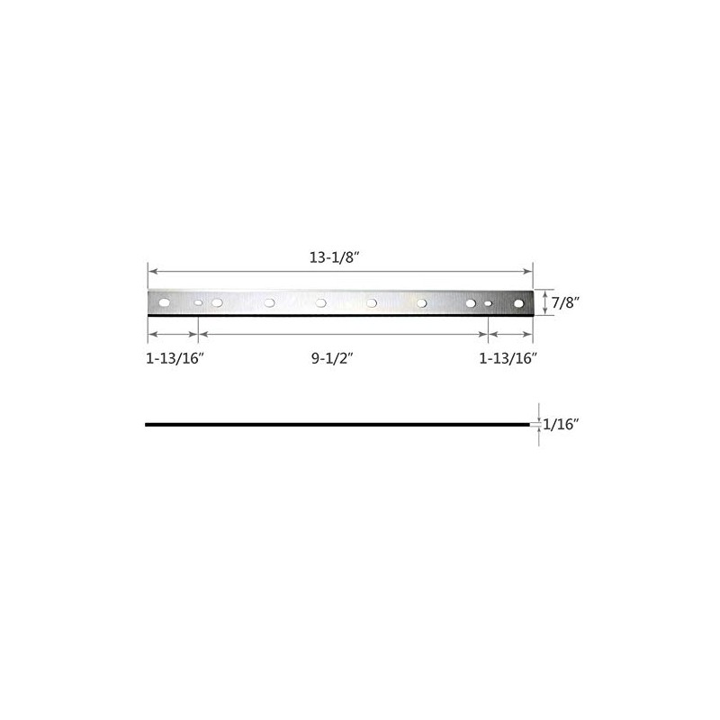 JTEX Planer Blades for DeWalt DW735 DW735X (DW7352), 13-Inch, Double