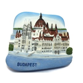 The Parliament Budapest Hungary, Resin 3d Fridge Magnet