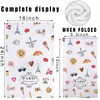 MYSOMY Paris Kitchen Towels Paris Kitchen Decor Paris Dish Towels