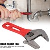 34mm Wide Jaw Adjustable Wrench Dual Purpose Portable Pipe Spanner