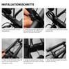 Bicycle Handlebar Extension, 30 cm Handlebar Extension Bicycle with Screwdriver,