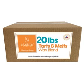 Direct Candle Supply Tarts & Melt Wax Blend 20lb - Great for Melts, Tarts, Pillars and More!