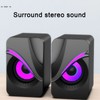 Computer Speaker USB Powered Wired Volume Control Mini Desktop Speaker