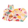 Dog Fruit Print Shirt Breathable Cool Fashionable Cute Pet Clothes