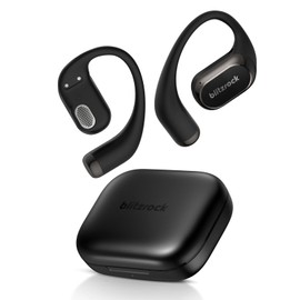 Open Ear Headphones, Rich Balanced Sound, AI ENC 4 Mics Clear Calls,40H Playtime, IPX5 SweatSafe, Bluetooth 5.4 Wireless Earbuds with Earhooks