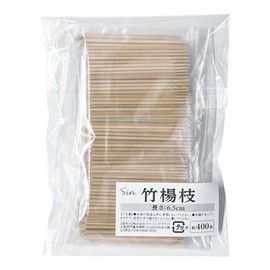Bamboo Toothpicks, 2.6 inches (6.5 cm), Approximately 400 Pieces, Bamboo Toothpicks