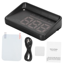 LALAFINA Car Digital Display Speedometer with Projection Easy Installation Display Compatible with Car Models Interior Accessory