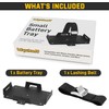 Wyckoff Small Battery Tray Fit 12V-6V / 6AH 7AH 8AH