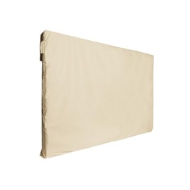 Covermates Outdoor Full TV Cover – Various Sizes, Durable Polyester, Weatherproof, Dustproof, Remote Pouch, Outdoor TV Covers-Khaki