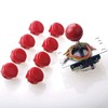 Sanwa JLF-TP-8YT Joystick + Sanwa 8 pcs OBSF-30 Push Button