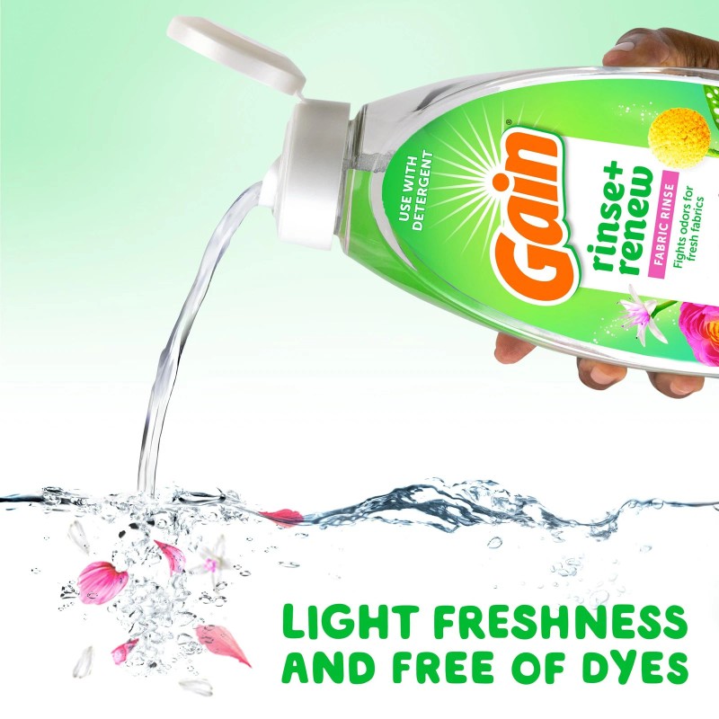 Gain Rinse and Renew Fabric Softener 48 Fl Oz Odor