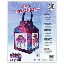 Ursus 18780002 Lantern Craft Set "My Favourite Lantern Nebula", Complete Set for DIY a Lantern, Includes Instructions (English language not guaranteed), Ideal for Saint Martin, Lantern Parade or as