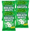 Wintergreen Breath Mints Hard Candy 4 Bags (6.25 oz Each)