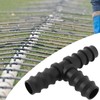 Briny River 4pcs Tee Hose Joiner Pipe Hose Pipe T-Shaped