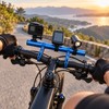 Bicycle Handlebar Extender Bracket Aluminum Alloy Accessory Mount Bar for