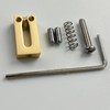 OVSAL Gold Guitar Bridge Saddles 10.5mm Tremolo Bridge Saddles for