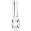 RÖSLE Lid Opener for Screw Jars or Bottles, Stainless Steel,