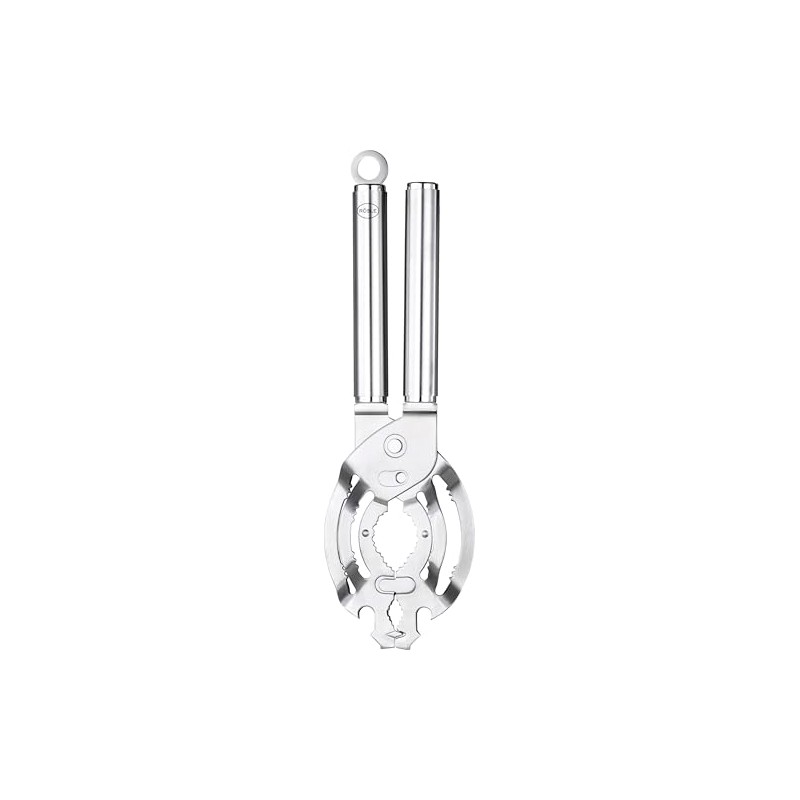 RÖSLE Lid Opener for Screw Jars or Bottles, Stainless Steel,