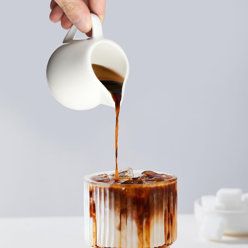 Small Milk Jug Set - 130 ml Creamer Jug with
