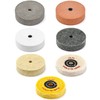 QWORK® Buffing Wheel Kit, 7 Pcs Polishing Wheels with Drill