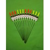 SRG Pole Floats 12 x Assorted Pole Floats (Pack N)