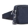 Kipling ABANU MULTI Small crossbody convertible to waistbag, Blue Bleu