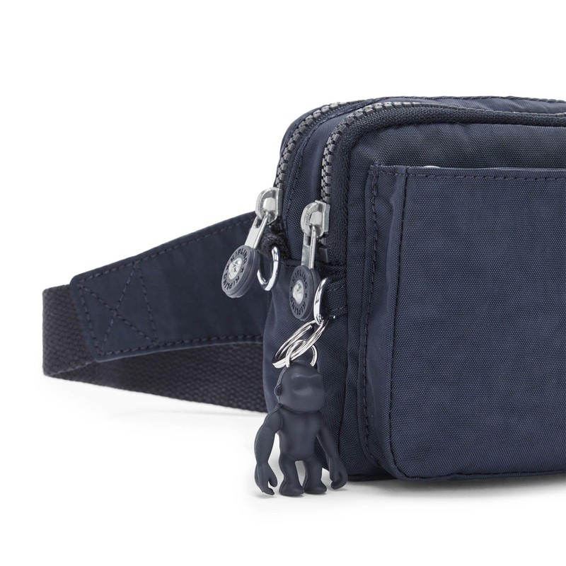 Kipling ABANU MULTI Small crossbody convertible to waistbag, Blue Bleu