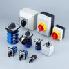 Universal Changeover Selector Switch, with Waterproof Box, 3 Positions 12
