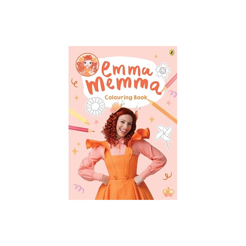 Emma Memma Colouring Book