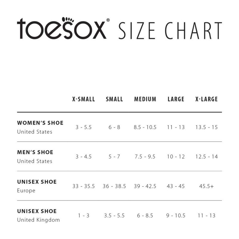 ToeSox Women's Plie Half Toe Grip for Yoga, Pilates, Barre,
