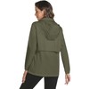 Avoogue Lightweight Walking Raincoat Women Waterproof Windbreaker Packable Biking Hooded