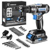 DEKO 20V Cordless Power Drill Set – Compact & Electric