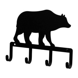 Village Wrought Iron Wrought Iron Bear - Key Holder 7.75" (Made in USA)