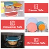 Kiicii Silicone Lids Only for Pyrex Sculpted Glass Mixing Bowls