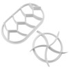 Fdit 2PCS Plastic Pastry Cutter Baking Bread Rolls Mold Dough