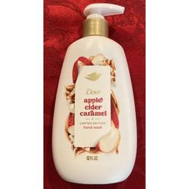 Dove Holiday Treats APPLE CIDER CARAMEL Hand Soap Limited Edition 12oz Lot Of 3