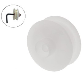 BestRec WE12X81 Dryer Idler Pulley Wheel Replacement Part Compatible with GE WE01X0530, WE01X0759, AP2620211, PS265714