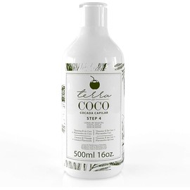 Terra Coco Cocada Capilar | Vegan | Moisturizes and Nourishes Leave-in | Ideal for Extremely Dry and Worn Hair Damaged by Sun or Chemicals| Removes Dead Cells | 16.0 Oz