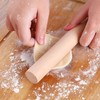 Wooden Rolling Pin, Beech Wood Rolling Pin, for Pizza, Pasta,