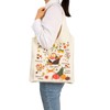 Umvabifut Canvas Tote Bags Autumn, Cute Shopping Bags, Reusable Grocery