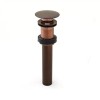 Signature Hardware SH400850 Pop-Up Bathroom Drain With Overflow , Antique