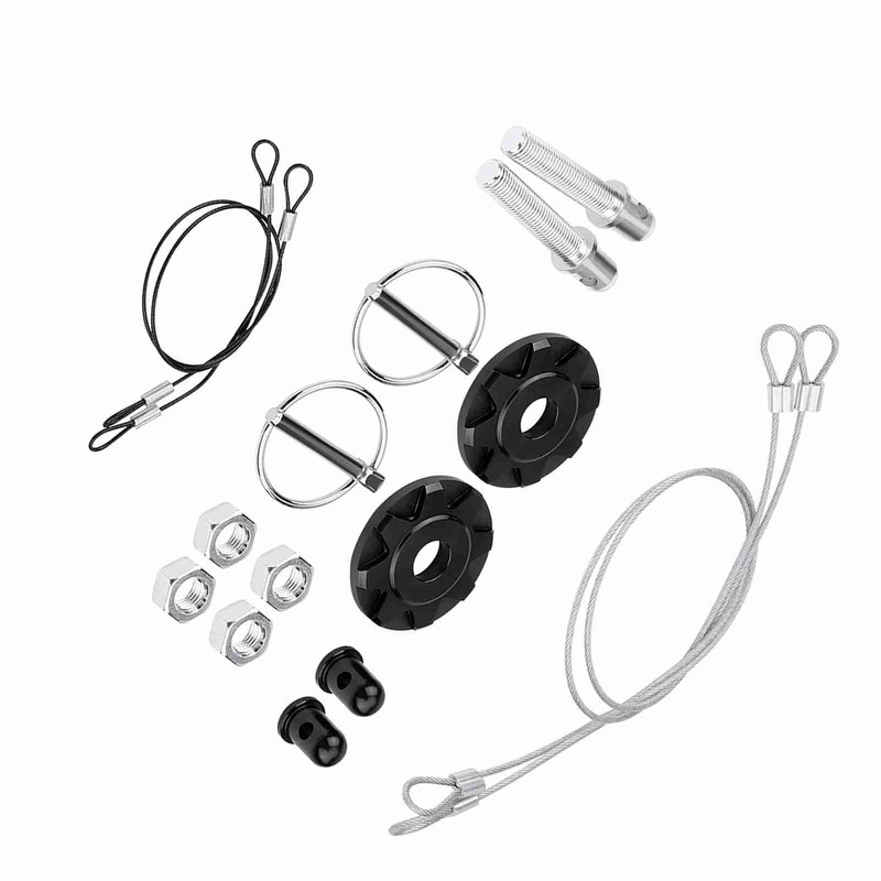 CNC Aluminum Alloy Car Racing Hood Pin Lock Appearance Kit