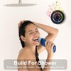 Docooler IPX7 Waterproof Bathroom BT Speaker Dustproof Shockproof LED Time