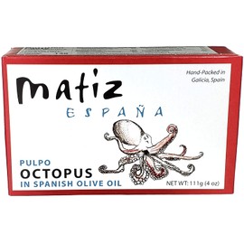 Matiz Espana Pulpo Wild Spanish Octopus in Olive Oil 4.0 Oz