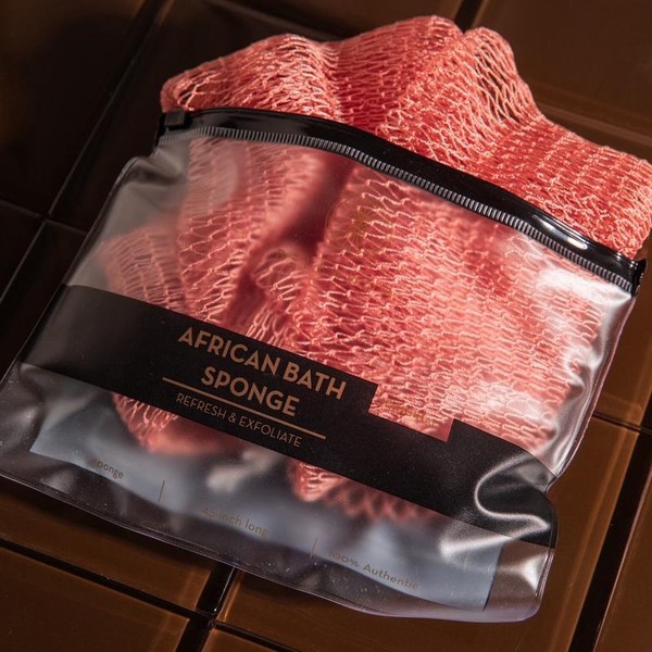 Bellanomi African Exfoliating Net Sponge, Ethically Sourced from Nigeria -