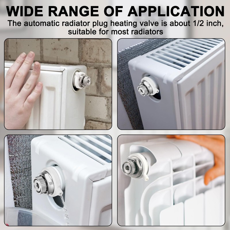 Automatic Radiator Bleeder Corrosion Resistant Bleed Valve Radiator Radiator Bleeder
