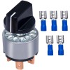 Taiss Rotary Switch 4 Position 3 Speed Fan 12A 250V/16A