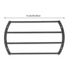 Car Speaker Grille 4‑Bar Iron Antioxidant Rustproof Welded Loudspeaker Guard